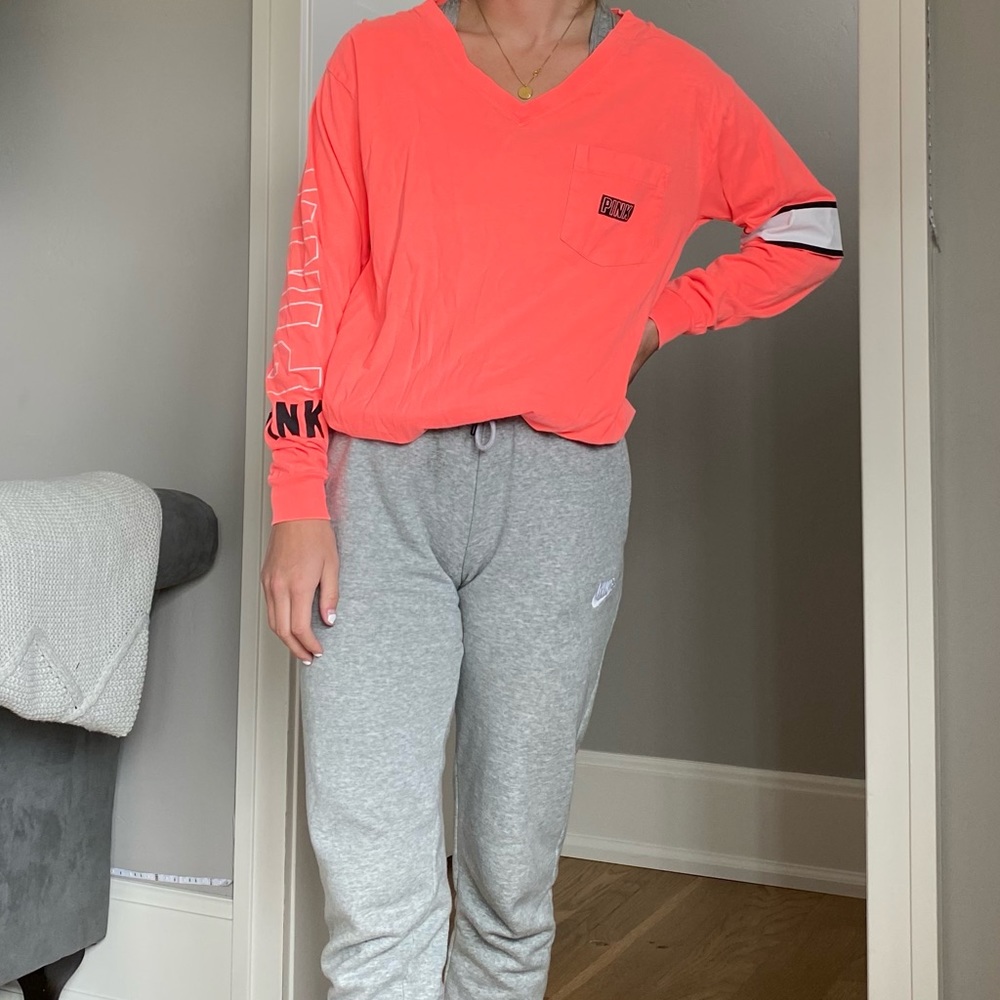 Pink long sleeve top!